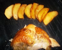 Pintade aux pommes et aux épices