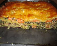 Lasagnes de saumon aux épinards