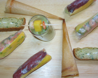 Apéritif dinatoire spécial foot autour de la mangue d'Afrique du Sud