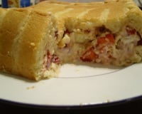 Charlotte aux fraises et au Cointreau