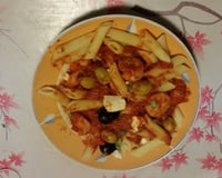 Scampis à la grecque