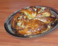 Couronne apéritive bleu noisettes de lili