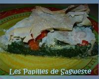 Une pastilla légère que l'on peut faire avec des épinards ou des feuilles de bette