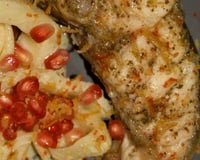 Congre poêlé aux épices du Moyen Orient