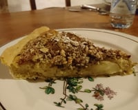 Tarte aux poires et mascarpone