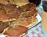 Les pancakes citron myrtille de Glee