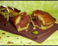 Un cake haut en couleur et délicieux.