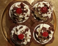Cupcakes version Forêt noire...