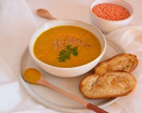 Soupe aux lentilles Corail