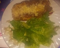 Omelette aux pommes de terre et gruyère