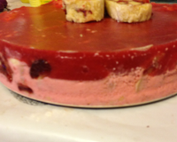 Bavarois classique fraise-vanille