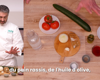 La meilleure façon de faire un gaspacho