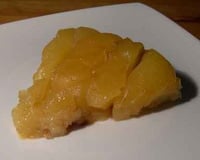 Tarte tatin sans beurre simple et rapide