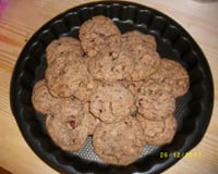 Cookies au chocolat et aux amandes