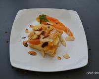 L'acidité des abricots relève parfaitement ce grand classique qu'est le clafoutis. Le mariage amandes et abricots ravira les plus gourmands!