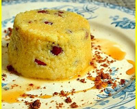 Comme un gâteau de semoule aux cranberries
