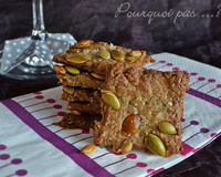 Crackers sardines et thym