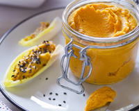 Houmous de lentilles au ras-el-hanout