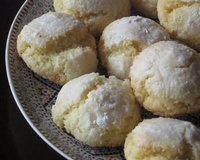 Macarons marocains noix de coco et semoule fine