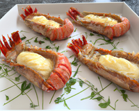 Langoustes en croûte à la vanille