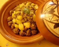 Des boulettes de viande hachée aux pommes de terre