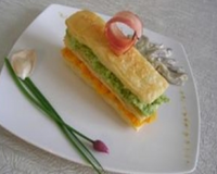 Millefeuilles potiron et brocolis