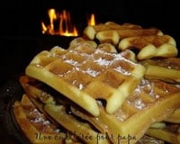 Gaufres traditionnelles légères... légères...