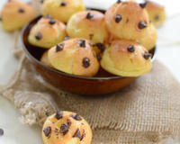 Chouquettes aux pépites de chocolat