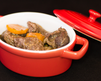 Joues de bœuf au vin rouge