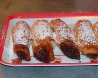 Panier jambon gruyère sauce mayo ketchup