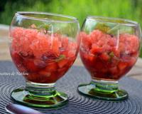 Si vous aimez les fraises (qui n'aime pas ?!), vous allez adorer ce dessert tout simple et frais :-)
Pour le granité, il faut compter environ 2 heures, le temps qu'il…
