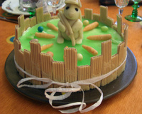 Bavarois chocolat-poires