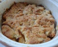 Gâteau aux pommes à la fois fondant et croquant !Cette recette est un peu longue mais ça en vaut la peine !