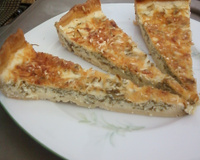 Quiche à la brousse aux fanes de carottes