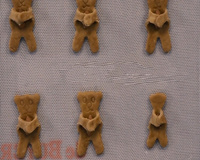 Petits biscuits nounours aux amandes