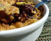 Un crumble fruité très chocolaté, parfait pour redonner le moral !