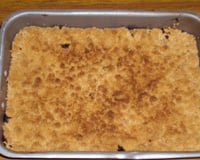 Crumble aux quetsches