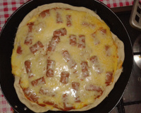 Pizza à la poêle