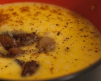 Velouté potiron, marrons et Kiri