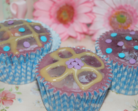Ambiance Anglaise, petites fleurs romantiques et ... CupCakes délicats et gourmands...