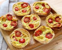 10 mini tartelettes sucrées ou salées faciles à faire sans pâte à tarte