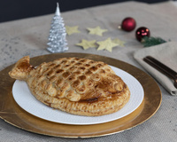 Saumon en croûte feuilletée