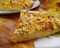 bien jolie tarte,savoureuse qui régale les yeux et les papilles!