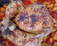 Poulet rôti aux herbes de Provence