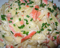 Tagliatelles aux saumons