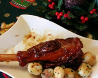 Souris d'agneau confite facile
