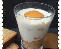 Verrine abricots pain d'épices