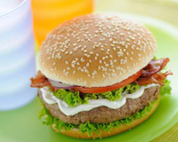 Burger Philadelphia-Bacon