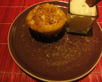 Muffins caramélisés aux amandes et noix de cajou