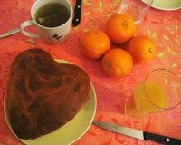 Une brioche sans lait délicieuse au petit déjeuner...
